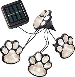 Guirlandes solaires pattes LED