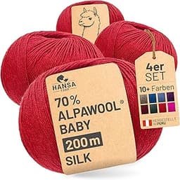 Alpaga & soie – pack 4 pelotes