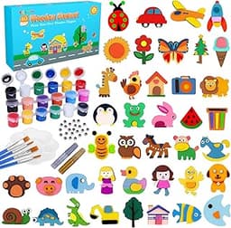 Kit de Peinture pour Enfants avec 40 Aimants