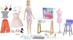 Barbie Métiers Coffret Studio Création Mode