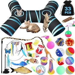 TAVADA kit 33 jouets pour chat