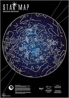 Carte du Ciel Phosphorescent