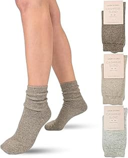 Chaussettes laine-cachemire LEON D’ORO