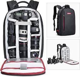 Beschoi Sac à dos étanche pour appareil photo