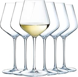 Cristal d'Arques Paris - Collection Ultime - 6 Verres à pied 47 cl en Cristallin