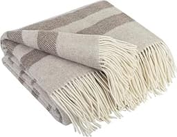 LYHome Plaid Cachemire et Mérinos