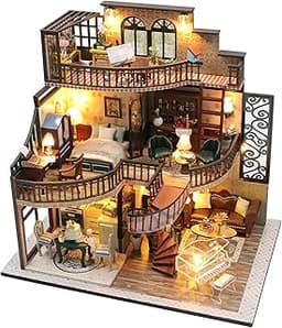 HIGSPE Maquette Maison Miniature DIY Kit