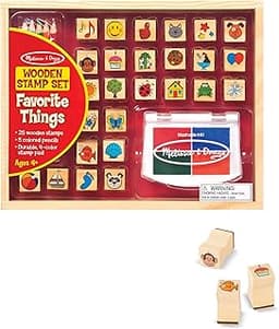 Melissa & Doug Jeu de timbres Deluxe