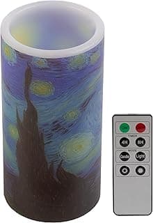 Bougie Van Gogh sans flamme