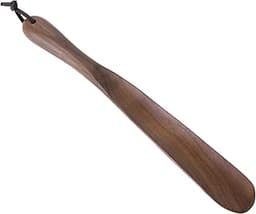 muso wood chausse‑pied long manche en noyer (38 cm)