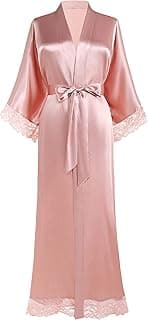 Kimono satin long