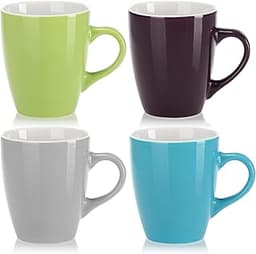 4x Tasses à café en céramique