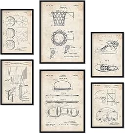 Affiches brevets Basketball Nacnic