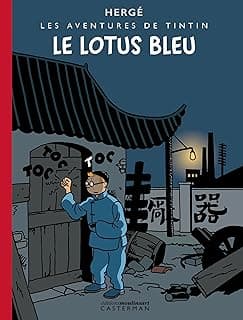 Le Lotus bleu – Colorisé