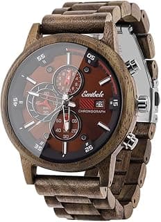 Montre en Bois de Mode à Quartz