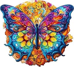 Puzzle Mandala Papillon