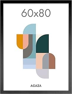 ACAZA Cadre 60x80 Noir