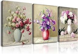 Toile aquarelle Fleurs Lumineuses