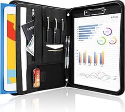 Portfolio A4 simili cuir