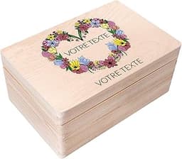 Boîte en Bois Personnalisée