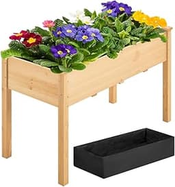 Yaheetech Carré à Plantes en Bois