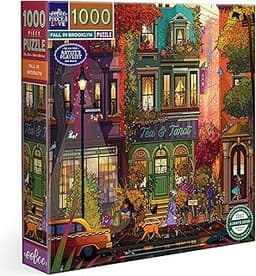 Eeboo - Puzzle 1000 Pièces Automne à Brooklyn - Puzzle Adulte