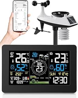Station Météo Connectée WiFi 11-en-1 Professionnelle