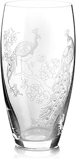 DIAMANTE Vase « Paon » 26 cm