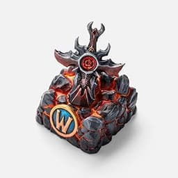 SteelSeries Objet Collector World of Warcraft – Touche artisan en résine (Cherry MX)