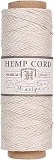 Hemptique bobine de fil de chanvre 100% naturel 0,5 mm - 62,5 m