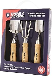 Spear & Jackson – Set rempotage inox (3 pièces)