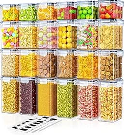 Set 24 boîtes hermétiques Storivo