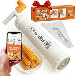 KneadEat Kit de fabrication de churros avec poignée booster