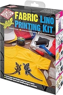 ESSDEE Kit d'impression Lino Tissu, FABPK1