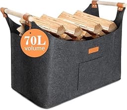 Panier en feutre 70 L à poignées renforcées