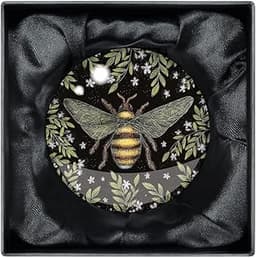 Presse-papier abeille en cristal