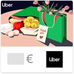 Carte-cadeau Uber France par e-mail