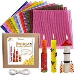 Zakouinn Kit bougies en cire d’abeille