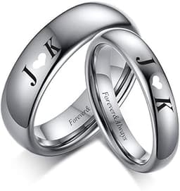 Bagues de couple personnalisées