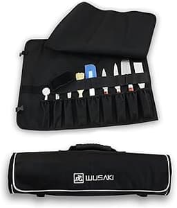 Wusaki Trousse de cuisinier – 9 places + 2 poches