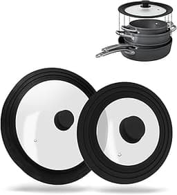 2 couvercles universels Culinario