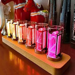 Horloge LED style Nixie