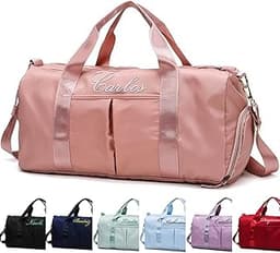 Sac week‑end personnalisable brodé