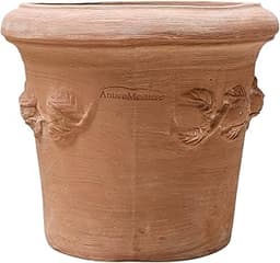 Pot en terre cuite 25 cm – artisanat italien Limoni Toscana