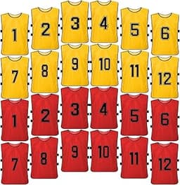 ASMIZ 24 chasubles numérotées