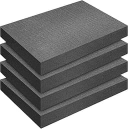 Mousse prédécoupée 10 mm (lot de 4)