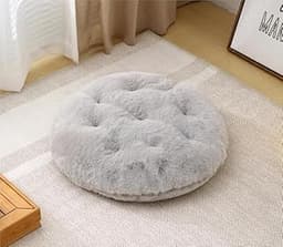 MolynnChic Grand coussin de sol rond pour adultes